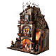 Village with Nativity and other characters, oven and well, for Neapolitan Nativity Scene with 10 cm figurines, 70x55x35 cm s3