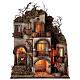 Village with Nativity and other characters, oven and well, for Neapolitan Nativity Scene with 10 cm figurines, 70x55x35 cm s7