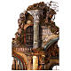 Templo arcos natividad pastor belén napolitano 100x50x50 cm estatuas 30 cm s7