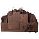 Belén napolitano pueblo modular 10 cm Natividad 60x80x35 cm MÓDULO III s9