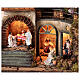 Borgo modulare presepe completo statue 10 cm napoletano 3 moduli 60X240X35 cm s11