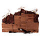 Borgo modulare presepe completo statue 10 cm napoletano 3 moduli 60X240X35 cm s19