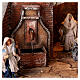 Neapolitan Nativity Scene with lights, fountain and characters of 10 cm 60x40x50 cm s4