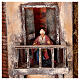 Belén napolitano completo luces y fuente figuras 10 cm 60x43x50 cm s6