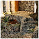 Temple with columns and brook for Neapolitan Nativity Scene with 8-10 cm characters, illuminated by LEDs, 55x55x45 cm s6