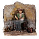 Smith, character with 3 mouvements for Nativity Scene of 10 cm, 10x10x15 cm s1
