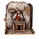 Cobbler, character with 2 mouvements for Nativity Scene of 10 cm, 10x10x15 cm s1