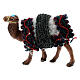 Harnessed standing camel for Neapolitan Nativity Scene with characters of 4 cm s1