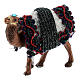 Harnessed standing camel for Neapolitan Nativity Scene with characters of 4 cm s2