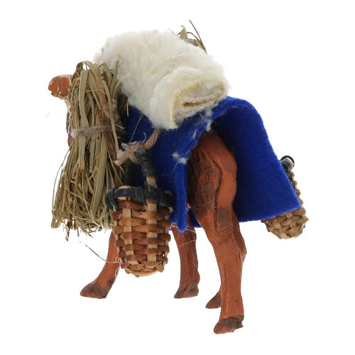 Cammello bardato presepe napoletano 4 cm 4
