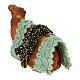 Sitting camel, decorated, for Neapolitan Nativity Scene with characters of 4 cm s4