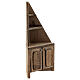 Miniature furniture shelf angle 10 cm Neapolitan nativity s3
