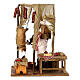 Pig butcher animated Neapolitan nativity scene 24 cm s5