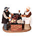 Movimento coppia alla brace presepe napoletano 14 cm s2