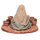 Maure assise avec grenailles crèche napolitaine de 13 cm s4