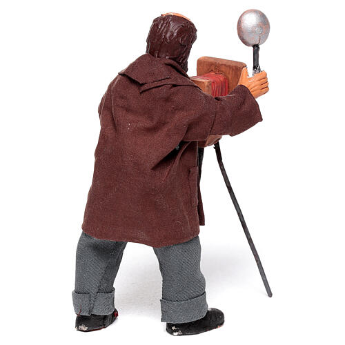 Fotógrafo para presépio napolitano com figuras de terracota de 13 cm 6