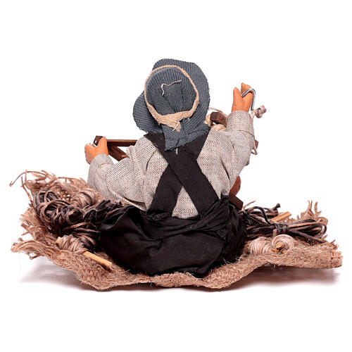 Riparatore sedia 15 cm presepe napoletano terracotta 4