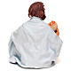 Natività dormiente 24 cm presepe napoletano terracotta s9