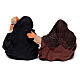 Natività dormiente presepe napoletano 13 cm terracotta s6