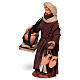 Man carrying amphorae with shoulder for 13 cm terracotta Neapolitan nativity scene s2