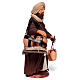 Man carrying amphorae with shoulder for 13 cm terracotta Neapolitan nativity scene s3