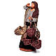 Sprzedawczyni koszy, figurka z terakoty, szopka neapolitańska 15 cm s2