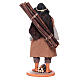 Woodcutter carries firewood for 30 cm terracotta Neapolitan nativity scene s5