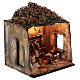 Scena camino 2 fanciulli presepe napoletano movimento 12 cm s5