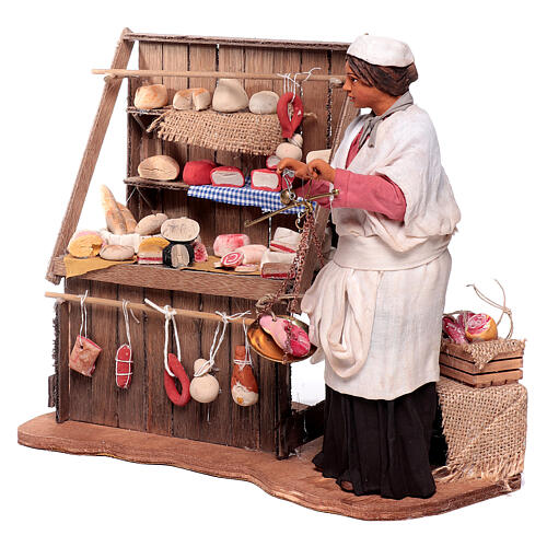 Moving woman delicatessen counter 30 cm terracotta 5