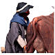 Man milking cow animated Neapolitan nativity scene 24 cm s6