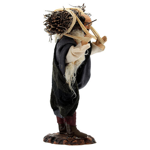 Lumberjack, statue for Neapolitan Nativity Scene with 13 cm characters 3