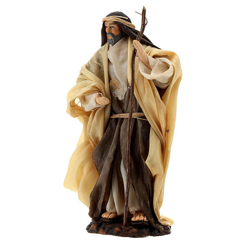 Saint Joseph, statue for Neapolitan Nativity Scene with 13 cm characters 2