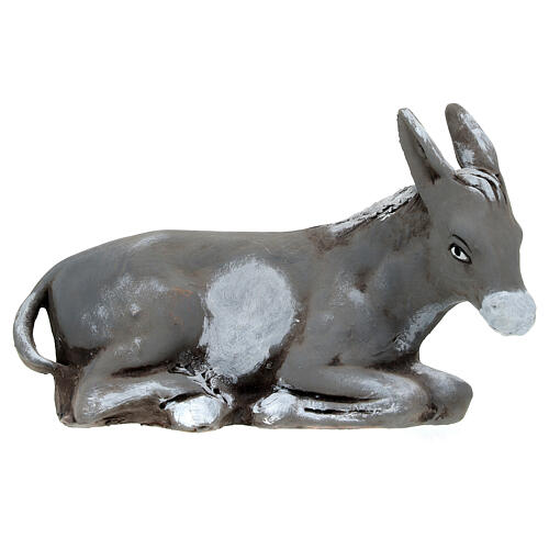 Donkey figurine for 15 cm Neapolitan nativity 1