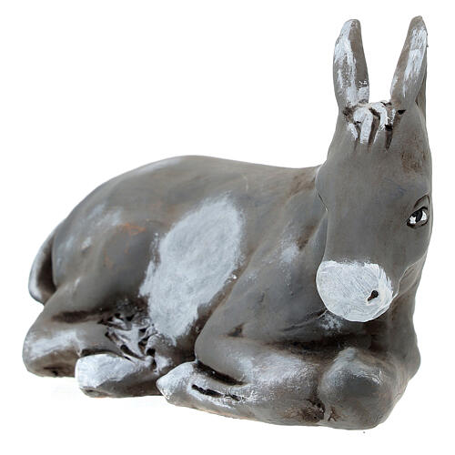 Donkey figurine for 15 cm Neapolitan nativity 2