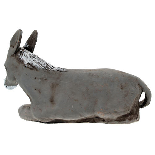 Donkey figurine for 15 cm Neapolitan nativity 4