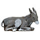 Donkey figurine for 15 cm Neapolitan nativity s1