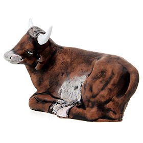 Ox, statue for Neapolitan Nativity Scene with 15 cm characters