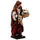 Statue woman with flowers 45 cm Neapolitan nativity s5