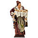 Woman with cheese, statue for Neapolitan Nativity Scene of 45 cm s1
