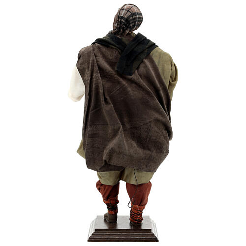 Uomo con brocche statua terracotta 45 cm presepe napoletano 5