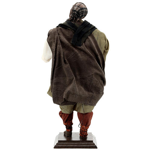 Homem com jarras figura para presépio napolitano de 45 cm altura média 5
