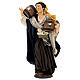 Woman with small barrels, statue for Neapolitan Nativity Scene of 35 cm s1