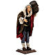 Uomo con botte statua terracotta 45 cm presepe napoletano s4