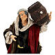 Man holding barrel statue terracotta 45 cm Neapolitan nativity s2