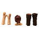 Körperteile-Set aus Terrakotta, Junge, für 13 cm Krippe s4