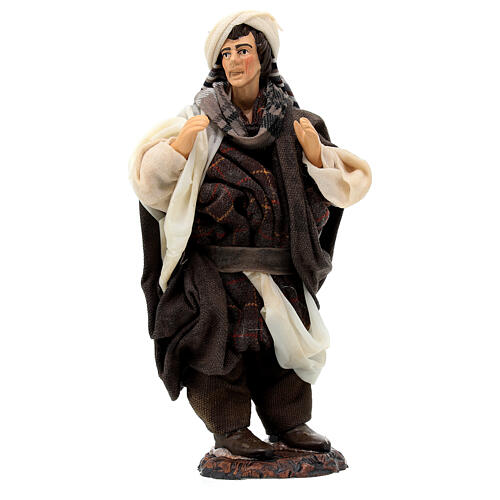 Astonished man for Neapolitan Nativity Scene with 15 cm characters 1