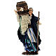 Old woman statue carrying big barrel 15 cm Neapolitan nativity s1
