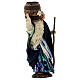 Old woman statue carrying big barrel 15 cm Neapolitan nativity s3