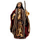 Statua San Giuseppe in terracotta 15 cm presepe napoletano s1