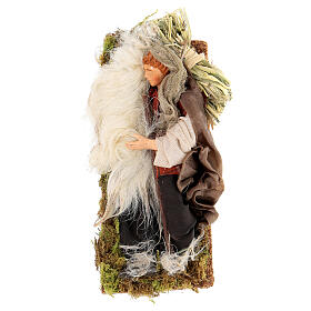 Sleeping shepherd figurine 13 cm in terracotta Neapolitan nativity